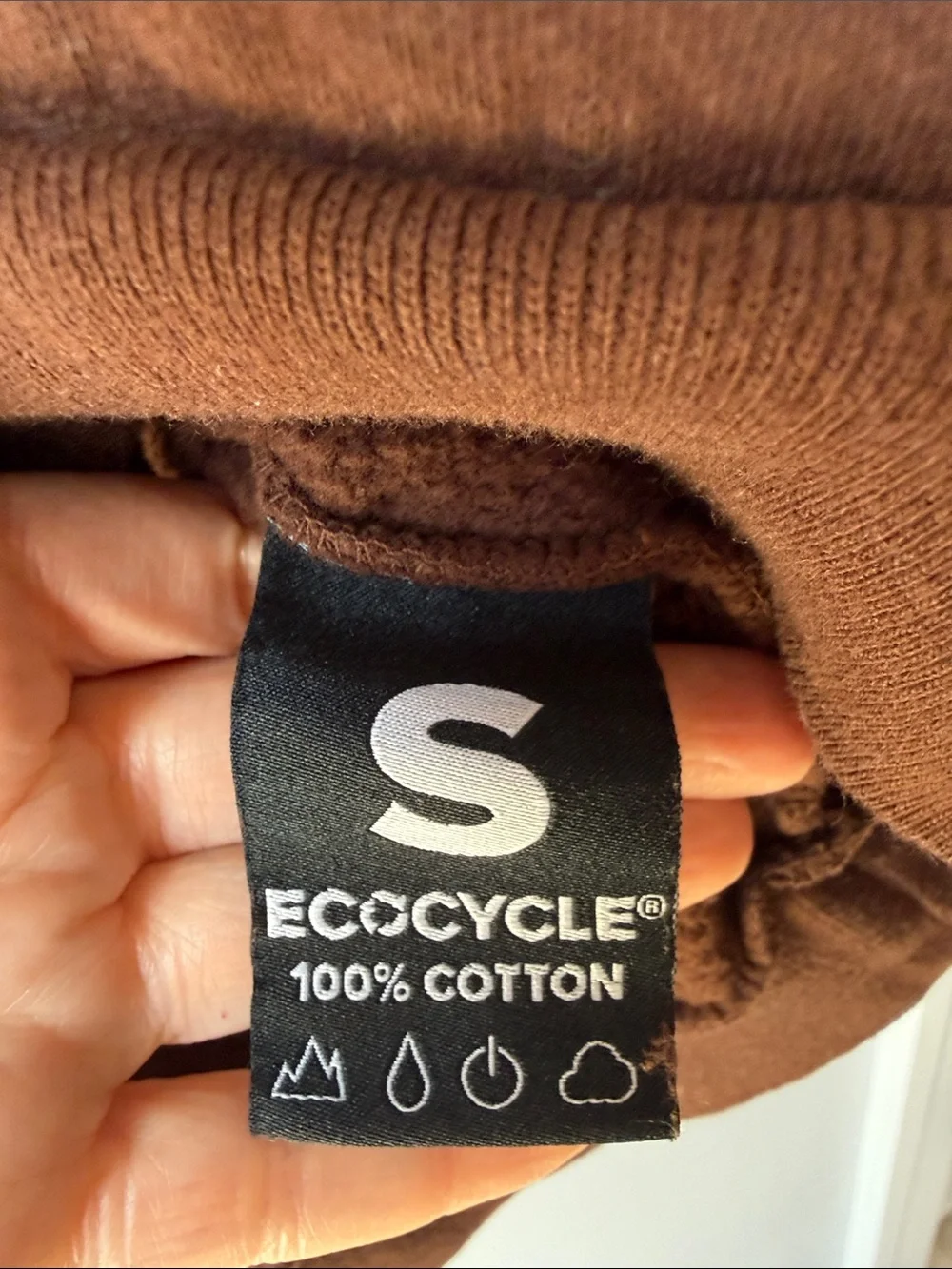 Twin Flames Brown Crewneck Sweatshirt
